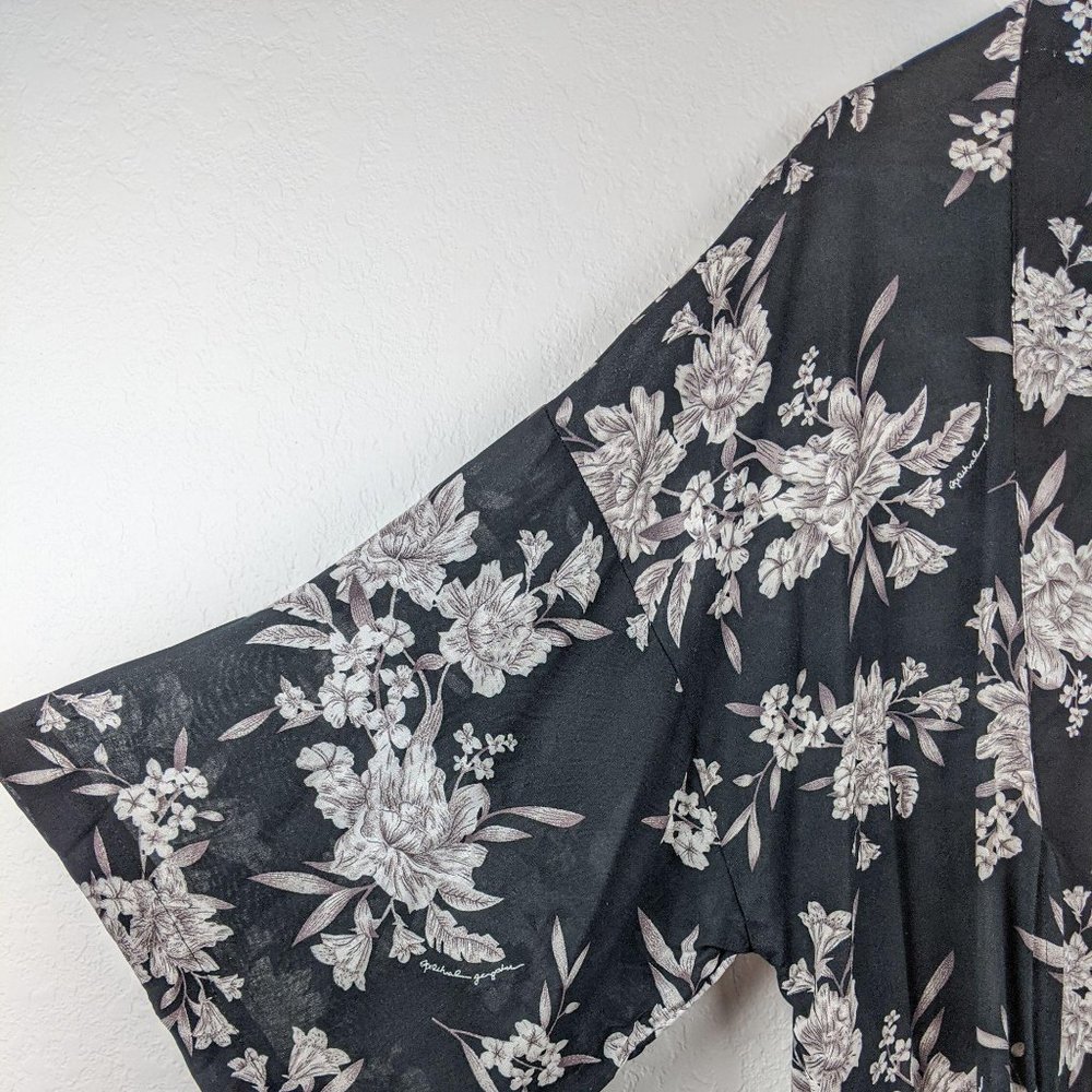 Spiritual Gangster Maya Floral Kimono Robe OS - Picture 10 of 12